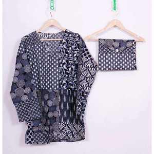 Conjunto de Pijama de 2 Piezas de Satén con Estampado Floral Étnico de Otoño, Diseño Simple, Cintura Elástica, Cuello y Mangas Largas, Transpirable 2026 - Product Image 3