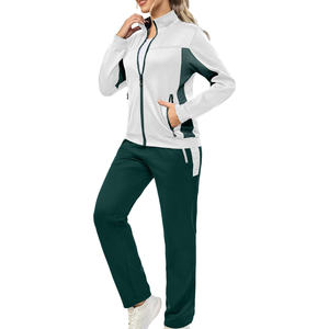 Comfort And Style Ideal For Workouts <b>Tracksuit</b> 2 Pieces Set Two Piece Set Women Clothing Custom <b>Tracksuits</b> For Women Wholesale - Product Image 1