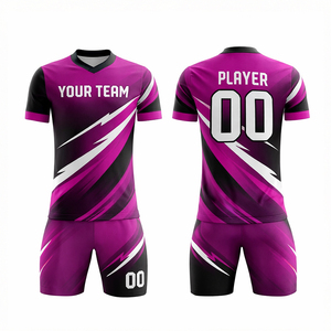 Customized Men's Winter Sports Wear Set Latest Design <b>Top</b> Automated Cutting Jersey 100% Polyester Anti-Bacterial Fabric Custom - Product Image 2