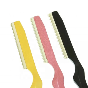 Cuchillas Profesionales de Acero Inoxidable de un Solo Filo para Cortar y Entresacar el Cabello, Depilación de Cejas, Cuchillas Afiladas de Alta Calidad para Peluquería, CE - Product Image 2