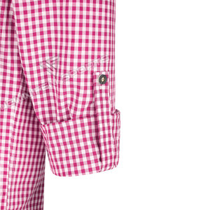 Chemises habillées bavaroises pour hommes à manches longues, rose et blanc, pour l'Oktoberfest, prix raisonnable, service OEM - Product Image 3