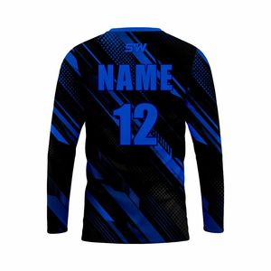 Camiseta Deportiva Sublimada, Personalizada para Equipos de Fitness, Jersey de Manga Larga, Uniforme Escolar Personalizado, Camiseta Sublimada - Product Image 2