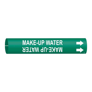 Marcador de Tuberías a Presión para Líneas de Agua de Refrigeración y Suministro - Brady - Product Image 3
