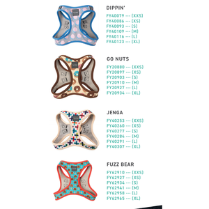 FuzzYard สายรัดแบบสวมสำหรับสัตว์เลี้ยง เจลลี่แบร์ (L) - Product Image 2