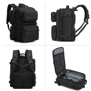 Sac à dos de randonnée imperméable Bagnex 9840 en Oxford, 20-37L, léger, pour trekking, camping et voyage, avec coussin d'air respirant - Product Image 4