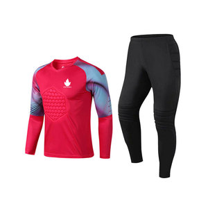 Uniforme de Portero de Fútbol Profesional de Calidad de Exportación, 100% Poliéster, Ecológico, Ligero, de Secado Rápido y Transpirable - Product Image 1