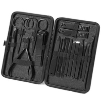 Kit de pédicure et de manucure professionnel 7 en 1 en acier inoxydable durable avec outils de soin, boîte luxueuse pour tous les âges