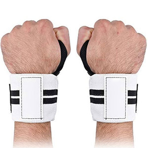 อุปกรณ์พยุงข้อมือแบบปรับได้สำหรับมืออาชีพ สำหรับยกน้ำหนัก เพาะกาย ฟิตเนส และการฝึกซ้อมในยิม - Product Image 1