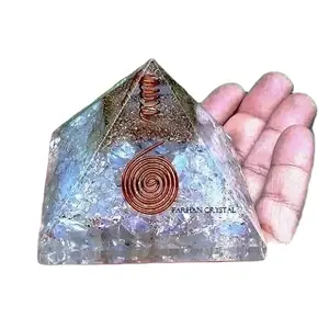 Pyramide orgone de guérison opalite, vente en gros, Protection EMF, meilleure qualité