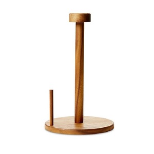 Nouvel Arrivage : Porte-rouleau de papier toilette en bois naturel, Organisateur décoratif pour salle de bain, Support pour papier hygiénique - Product Image 4