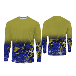 เสื้อฮู้ดกันแดด UPF 50 สำหรับตกปลา น้ำหนักเบา ระบายอากาศได้ดี เหมาะสำหรับทุกเพศ ป้องกันแสงแดด ผลิตจากโพลีเอสเตอร์/ไนลอน แห้งเร็ว พร้อมหน้ากากในตัว - Product Image 4
