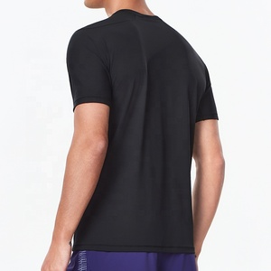เสื้อยืดออกกำลังกายลายพราง แห้งเร็ว ซับเหงื่อ 100% โพลีเอสเตอร์ เสื้อยืดโยคะผู้ชาย เสื้อยืดโยคะลายพิมพ์ - Product Image 4