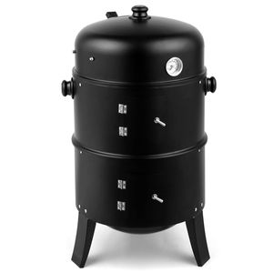 Parrilla para Camping de Hierro Negro con Revestimiento Antiadherente, 80x41x48cm - Product Image 4