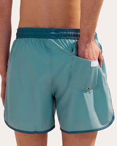Shorts de sport pour hommes personnalisés 2 en 1, double couche, pour la course à pied et l'entraînement, avec doublure de compression intérieure, taille élastique et poche latérale - Product Image 2