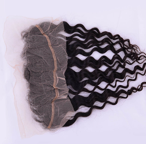 ผมมนุษย์แท้แบบดิบจากโรงงานโดยตรง HD Swiss Lace Frontal ลอนลึกแบบธรรมชาติ  พร้อมถอนเส้นผมด้านหน้าให้เป็นธรรมชาติ  แบบปิดด้านหน้า - Product Image 1