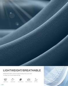 กางเกงขาสั้นกีฬาผู้ชาย น้ำหนักเบา เหมาะสำหรับออกกำลังกาย ฟิตเนส กิจกรรมกลางแจ้ง ท่องเที่ยว มีกระเป๋าซิป 3 ช่อง - Product Image 6