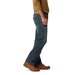 Jeans de Mezclilla de Pierna Recta para Hombre |   Pantalones Casuales de Ajuste Cómodo para Uso Diario y Actividades al Aire Libre - Product Image 2