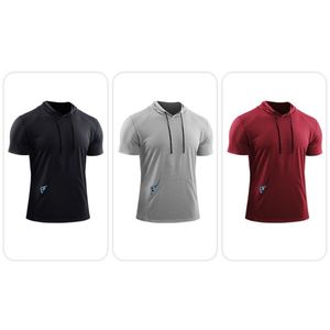 Débardeurs et T-shirts à manches courtes unis décontractés pour le sport, grande quantité - Product Image 4