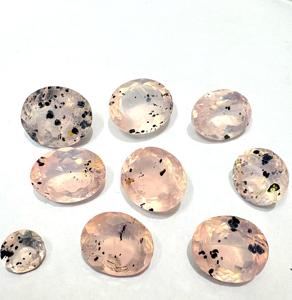 Turmalina Rosa Natural, Cuarzo Rosa, Corte Ovalado Facetado, de Gigli RIigli Gems, Piedras Preciosas de Cuarzo para Joyería Fina - Product Image 3