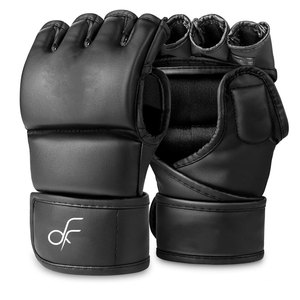 Gants de MMA en cuir durable de haute qualité, matière respirante, logo personnalisé, gants d'entraînement MMA - Product Image 1