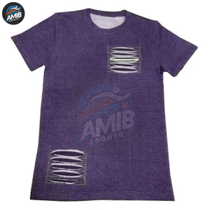 เสื้อยืดผู้ชายทรงหลวมพิมพ์โลโก้ตามสั่ง หลายสี ผ้าฝ้าย 100% สไตล์ดิสเทรส ขายส่ง รับสั่งทำตามแบบ - Product Image 5