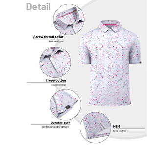 High Performance Men Sublimation Polo T-Shirt Moisture Wicking Fabric Athletic Fit Trendy Streetwear Stylish Design - Product Image 3