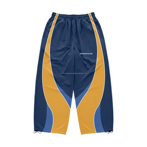 Mens Windbreaker OEM Factory <b>Embroidery</b> Logo Lightweight Workout Clothing Ovrsized Tracksuit Nylon Windbreaker <b>Set</b> - Product Image 5