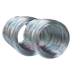 Offre Spéciale 6.5mm 5.5mm 1.2mm fil d'acier galvanisé enduit de zinc fil d'acier de GI pour la maille de tricotage