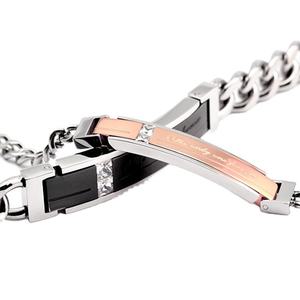 Joyería Piedra Pulseras Pareja Diseño - Product Image 1