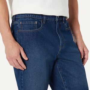 Shorts Bermuda en Laine Bleu Foncé pour Homme, Taille Mi-Haute Élastique, Style Hip-Hop, Écologique, Décontracté, avec Poches, en Tissu 100% Coton Tissé - Product Image 2