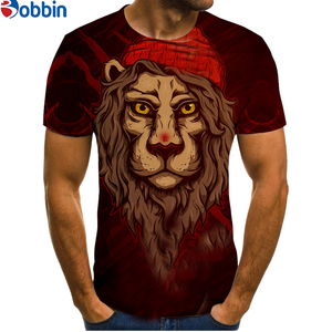 Camiseta Sublimada de Verano para Hombre, Cuello Redondo, Manga Corta, Corte Regular, Ecológica, Casual, Cómoda, de Secado Rápido y Transpirable - Product Image 4