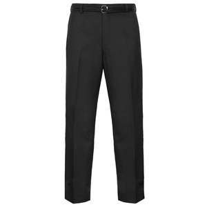 Men's Office Business <b>Trousers</b> Oxford Fabric Waterproof Formal <b>Work</b> men's pants Flat Smart black pants with side pockets - Product Image 1