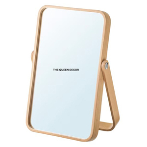 Glossy Finished Stainless Steel Metal <b>Table</b> Mirror Geometric Shape Use Makeup Tableware And Desktop Bedroom At Best Price - Product Image 3