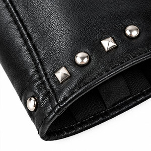 Gants en cuir respirants de nouvelle conception en gros, logo personnalisé, durables, compatibles écran tactile, utilisation quatre saisons pour la conduite et le quotidien - Product Image 4
