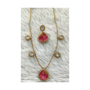 Collar de circón con gota de agua pequeña de estilo francés para mujer, de luz Retro sentido superior, cadena de clavícula de lujo, nicho De - Product Image 4