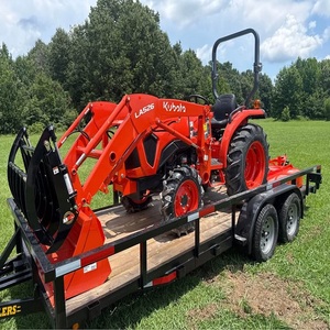 Tracteur compact Kubota L2502, tracteur agricole 4x4 avec pelle frontale pour ferme, tracteur utilitaire compact - Product Image 1