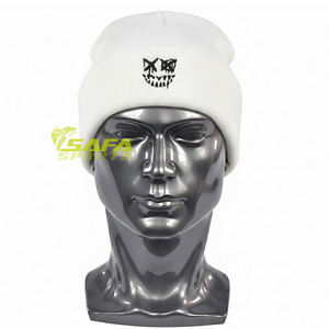 Men’s Paintball Beanie Hat Tactical Knit <b>Cap</b> Warm Acrylic Winter Beanies Custom Logo Bulk Wholesale Supplier - Product Image 3