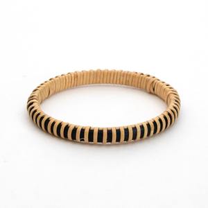 Bijoux élégants pour hommes, bracelet en rotin au meilleur prix, fournitures d'usine de bracelets à bas prix - Product Image 3