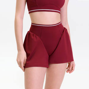 Combinaison gainante sculptante pour femme en jersey de coton à col rond, haute résilience, toucher doux, effet ventre plat - Product Image 2