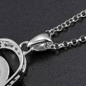 Hamsa Hand Moissanite Pendant Necklace Iced Out Lucky Hand <b>Charm</b> Classic <b>Charm</b> Lucky Protection Jewelry - Product Image 4