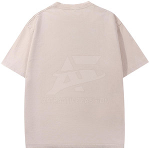 Nouvelle Arrivée T-shirt Fashion Effet Délavé Style Décontracté – T-shirt Tendance Effet Délavé pour Tenue Décontractée - Product Image 3
