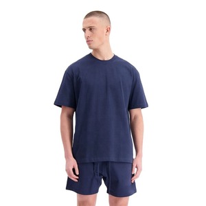 Customizable Summer Street Style Twin Set for Men Classic T-Shirt with Coordinated Shorts for Gym <b>Running</b> and Casual Street Look - Product Image 3