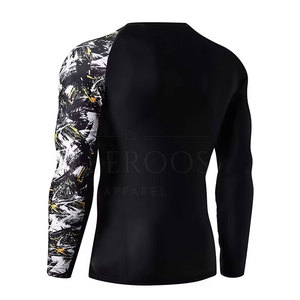 เสื้อคอมเพรสชั่นขายส่ง เสื้อผ้าออกกำลังกาย เสื้อคอมเพรสชั่นแขนยาว - Product Image 2