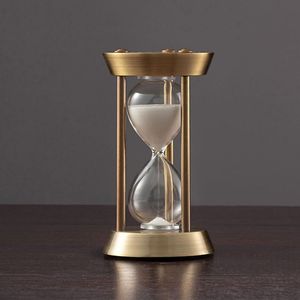 Stylish Handmade Metal <b>Hourglass</b> <b>Timer</b> Eco-Friendly Trendy Desk Office Decor Table Centerpiece Modern Design - Product Image 6