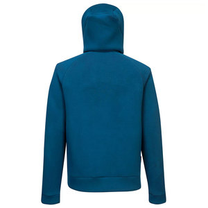 Custom Fashion Men's Winter Fleece <b>Zip</b>-<b>Up</b> Hoodie Long Sleeve Casual Style Solid Color Men Streetwear Oversized <b>Zip</b>-<b>Up</b> Hoodie - Product Image 4