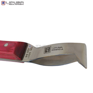 Couteau à sabots LIPUMA EDGELINE OTTAVIA Loop Hoof 21,5 cm, lame en acier inoxydable J-2, manche en bois, professionnel, pour sabots de cheval de qualité supérieure - Product Image 6