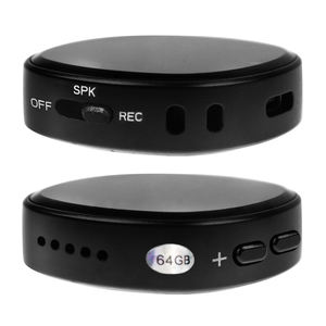 Mini enregistreur à commande vocale 64 Go Appareil d'enregistrement avec haut-parleur 192kbps Qualité sonore Batterie longue durée - Product Image 6