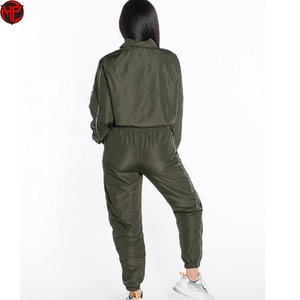 Women Windbreaker Nylon Tracksuit <b>Set</b> 2 <b>Piece</b> <b>Set</b> Lightweight <b>Mesh</b> Lining Waterproof Breathable Windbreaker Tracksuits <b>Set</b> - Product Image 6