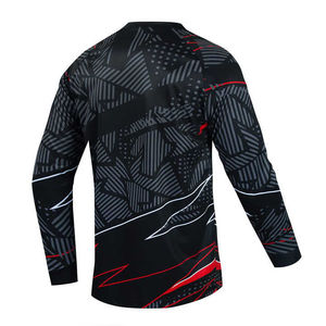 Maillots de motocross personnalisés en polyester, tailles et styles variés, vêtements de sport grande taille, impression par sublimation, combinaison de motocross respirante - Product Image 3