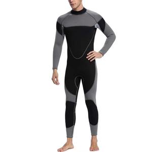 Combinaison de plongée intégrale en néoprène avec fermeture éclair dorsale, étanche, pour la plongée libre, le surf, la natation, service OEM, haute qualité, combinaison de natation pour homme, fitness - Product Image 1